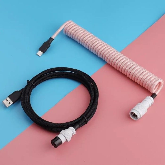 Coiled USB-C Cable – Olivia