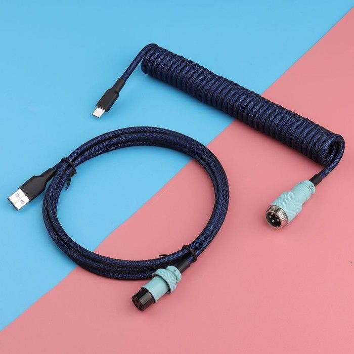 Coiled USB-C Cable – Hammerhead